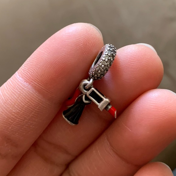 RETIRED Pandora Glamour Trio Dangle Charm - Picture 7 of 8